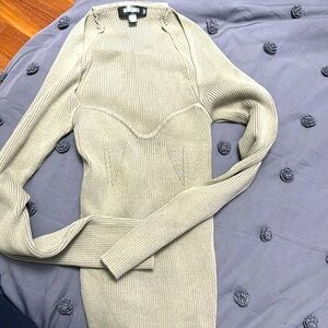 Sweetheart sweater top